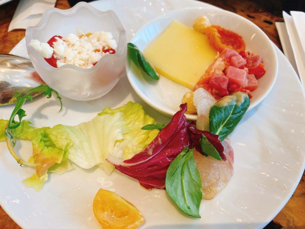 JWマリオットホテル奈良のクラブラウンジのお食事