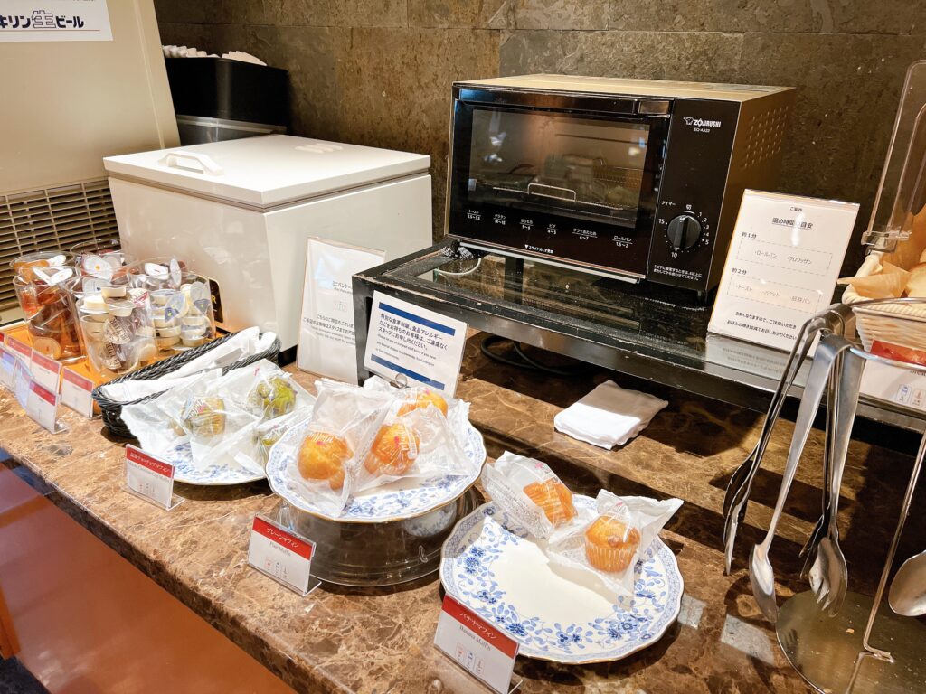シェラトン都ホテル大阪の朝食ブッフェ