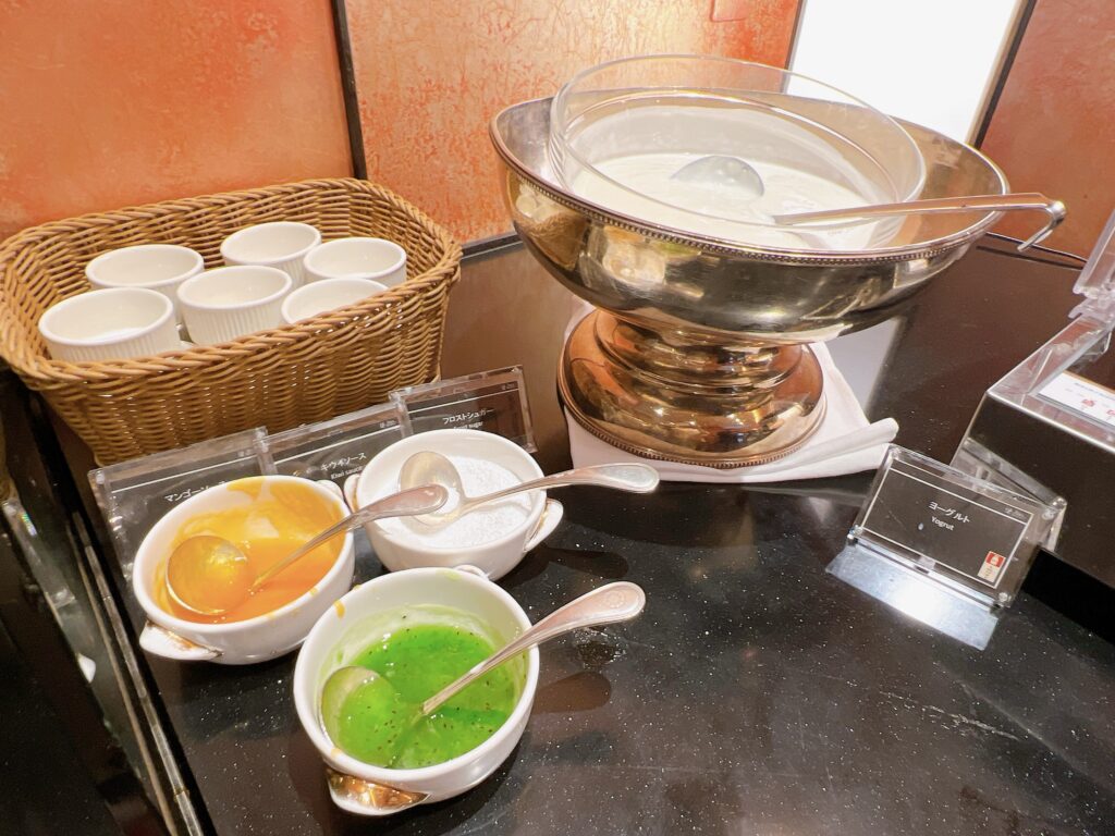 ザ・プリンス京都宝ヶ池ホテルのクラブラウンジの朝食