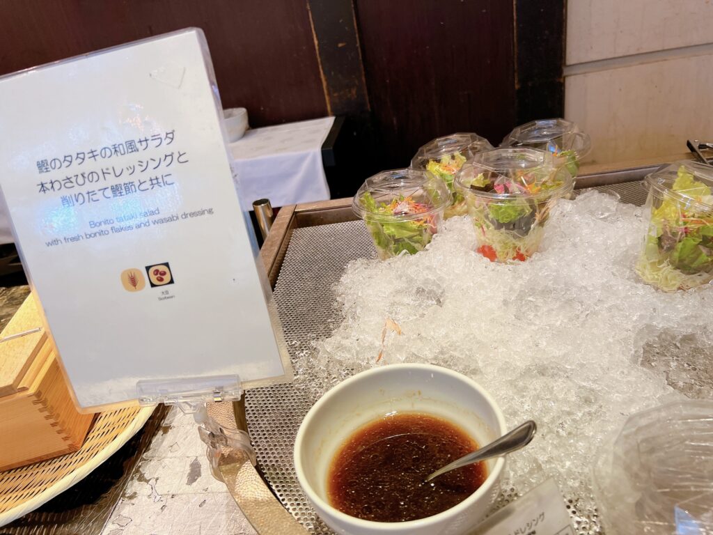 神戸ベイシェラトンホテルのガーデンカフェのランチブッフェ