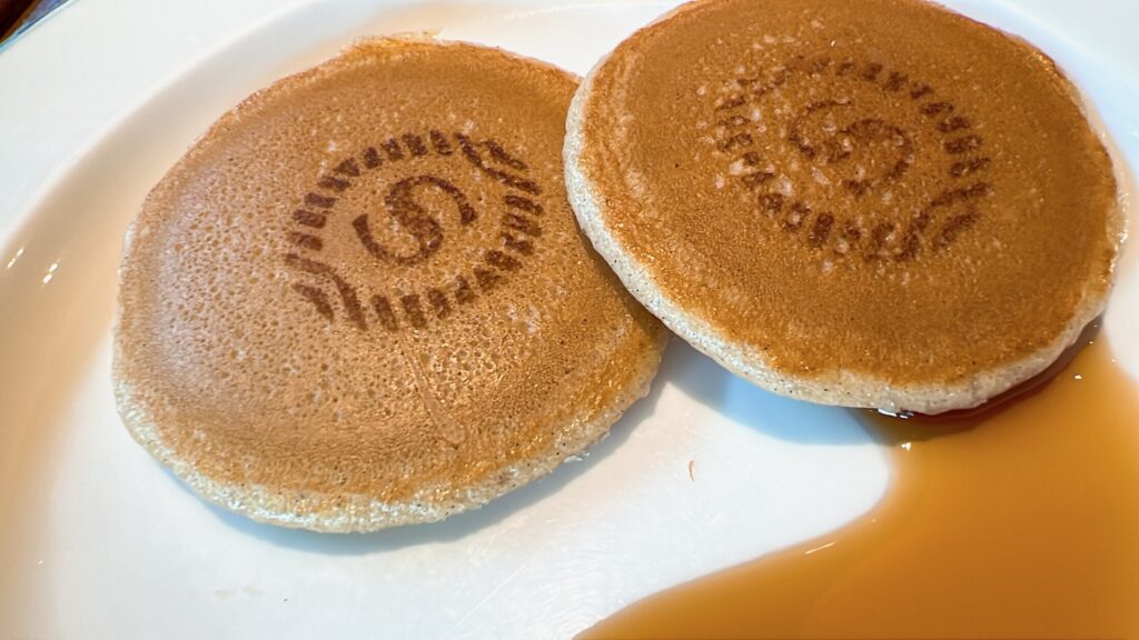 宮崎シェラトンの朝食、パンケーキ