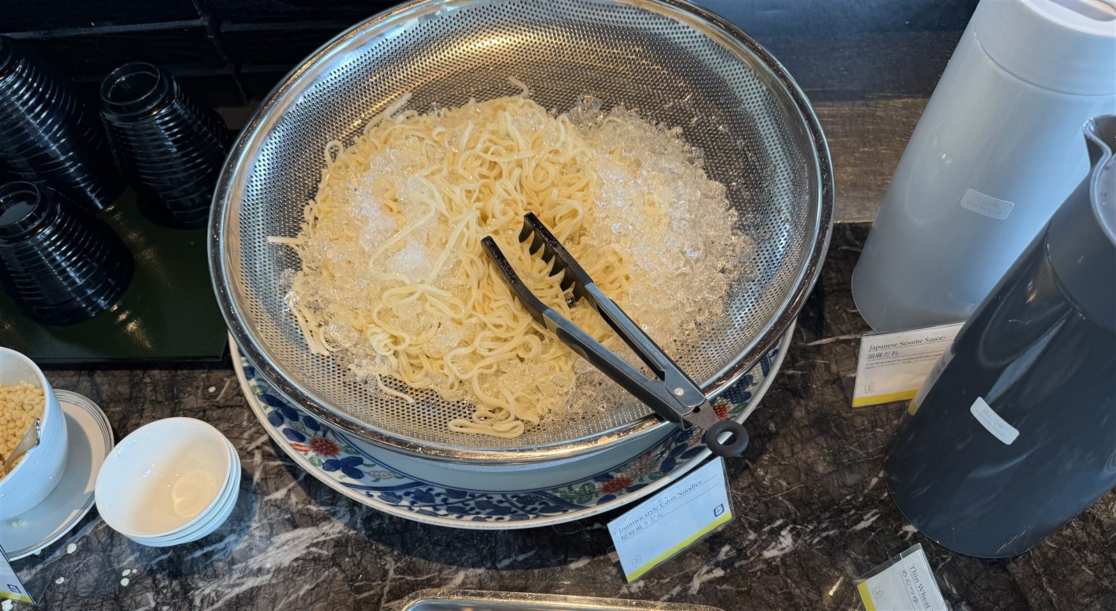 ウェスティンホテル仙台 朝食 そうめん 冷やし素麺 ざる 仙台