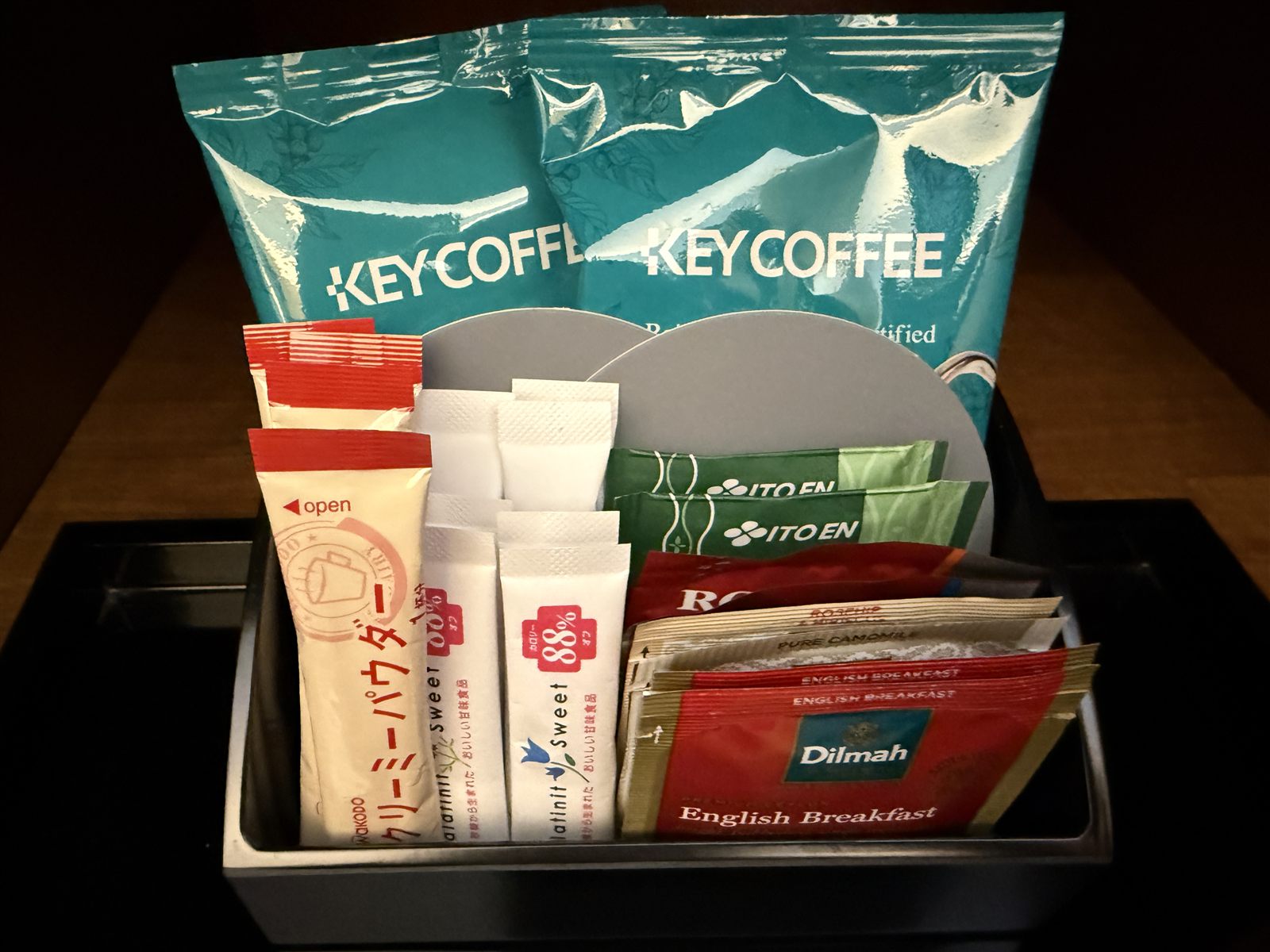 ウェスティンホテル仙台 KEY COFFEE ドリップコーヒー 伊藤園 お茶 Dilmah 紅茶